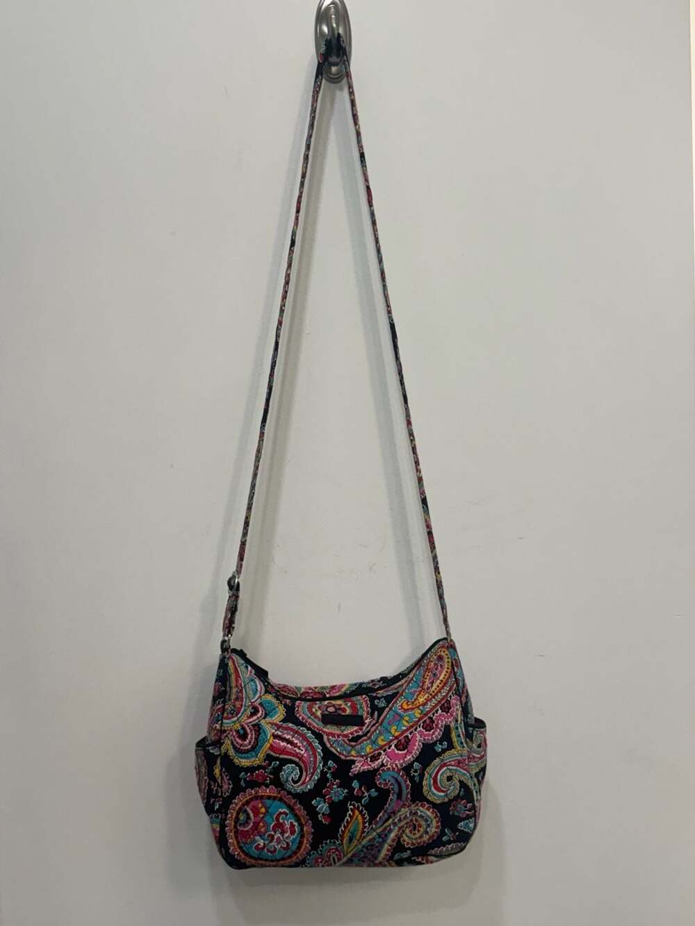 Vera Bradley Parisian Paisley On-The-Go Crossbody Bag